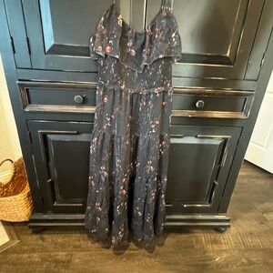 Floral Off-Shoulder Maxi Dress